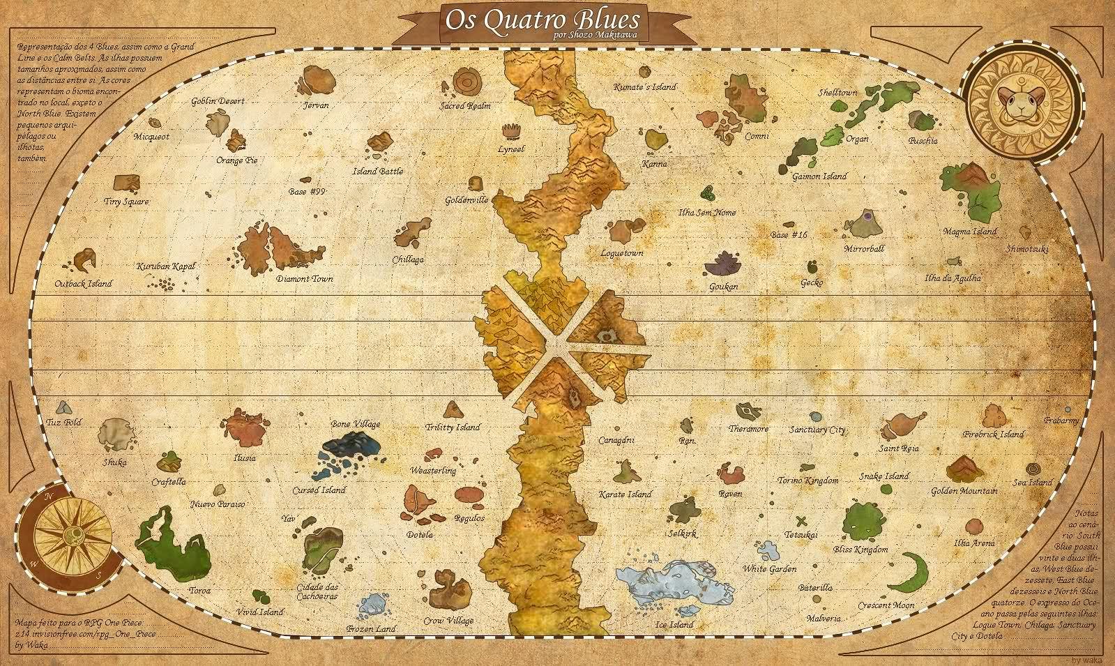One Piece Map